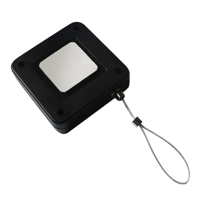 800G Pull Automatische Deurdranger Smart Sensor Deurdranger, automatisch Dicht Voor Alle Deuren Punch-Gratis Staal Touw Lengte 1.2M: black