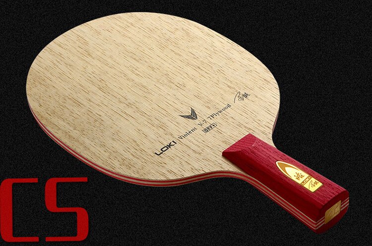 Wang Hao LOKI V7 CLCR 7 Holz Tischtennis Klinge/Klingeln pong klinge/tischtennis Schläger: penhold kurz CS