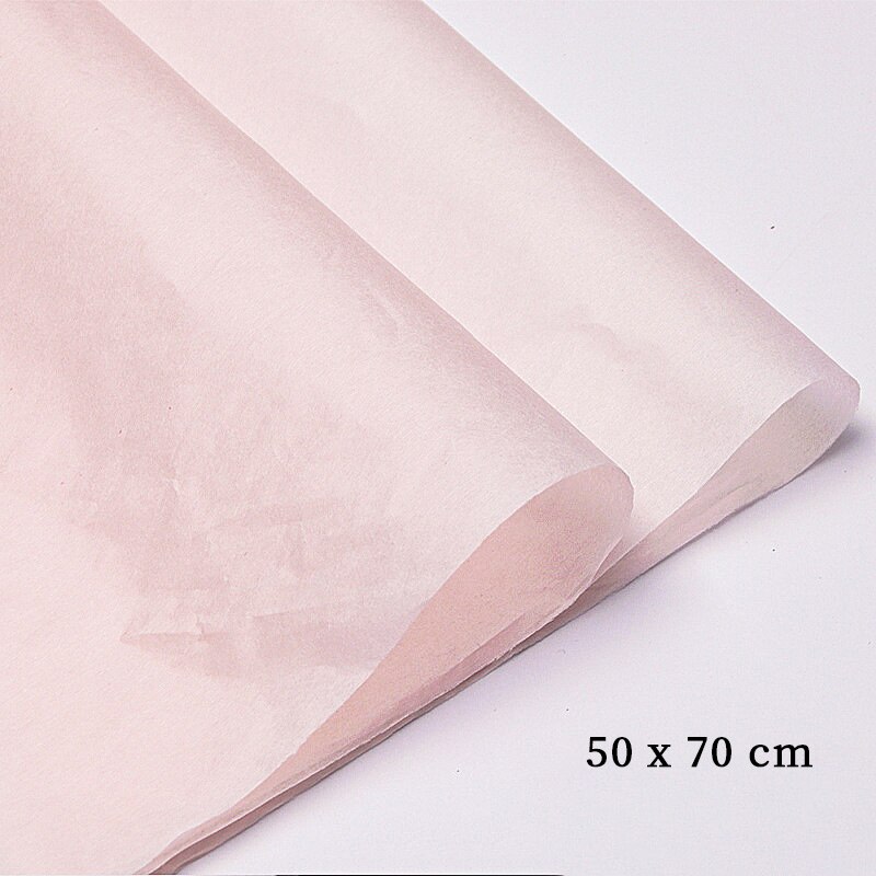 40pcs/Lot Tissue Paper 50*70CM Craft Paper Floral Wrapping Paper Packing Paper Home Decoration Festive Party Supply