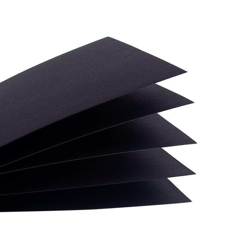 Papel Kraft A4 blanco y negro de , papel para manualidades, manualidades, fabricación de tarjetas, cartón grueso, 120/180gsm, 20/50 Uds.