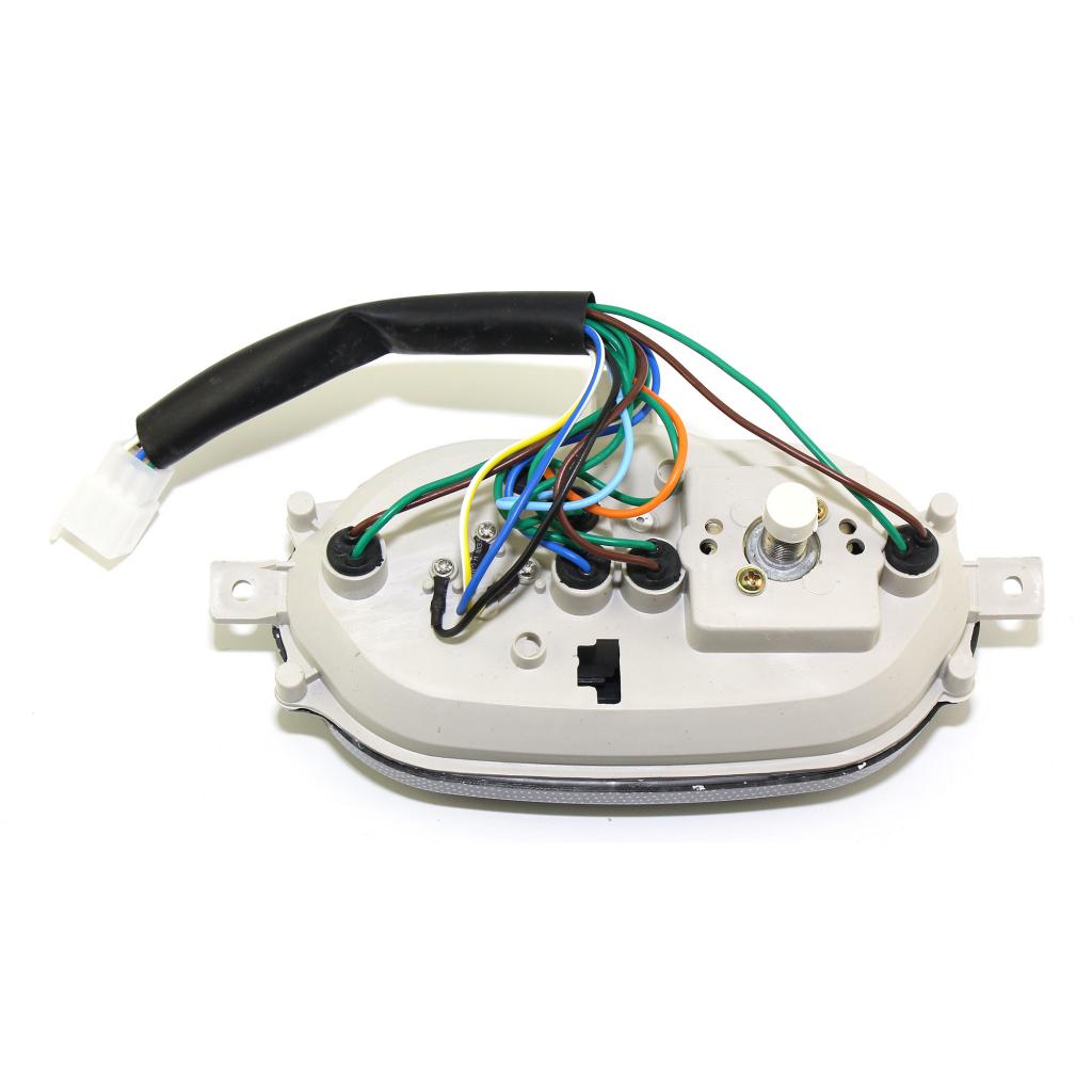 Scooter Speedometer Motorcycle Speedometer Dash Mount Assembly for CPI POPCORN, HUSSAR KEEWAY FOCUS, FACT,Yamati RX8 Gas Gauge