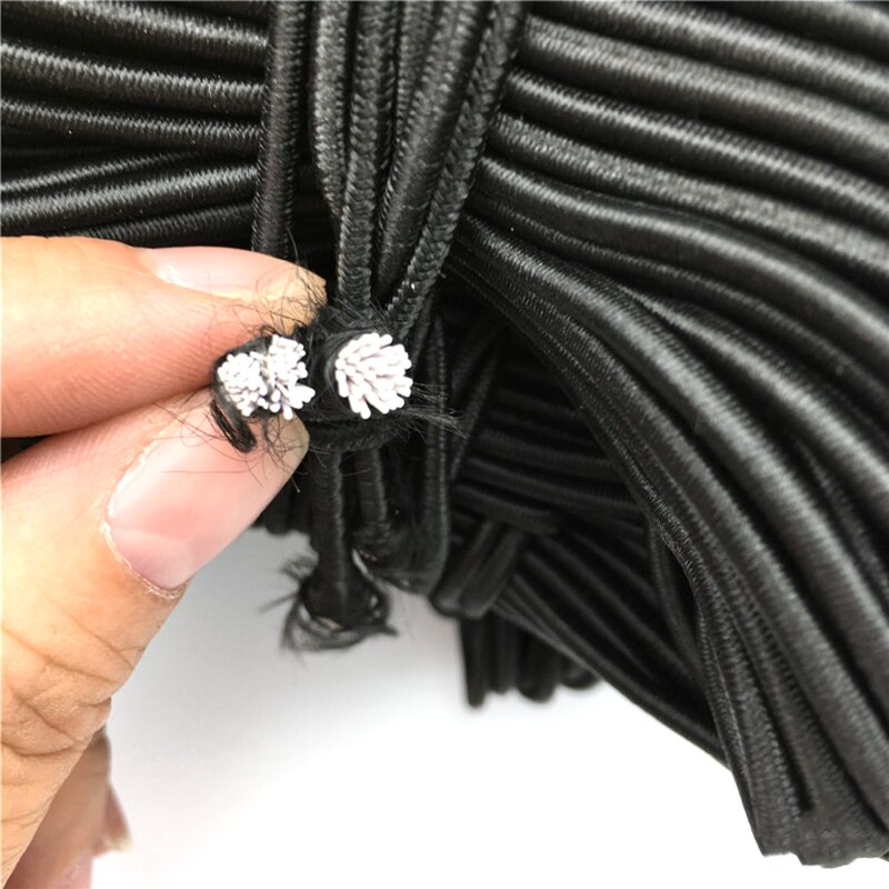 5 meter sterk elastisch touw, bungee-schokkoord, rekkoord voor doe-het-zelf sieraden maken, buitenproject, tent, kajak, boot, tas, bagage
