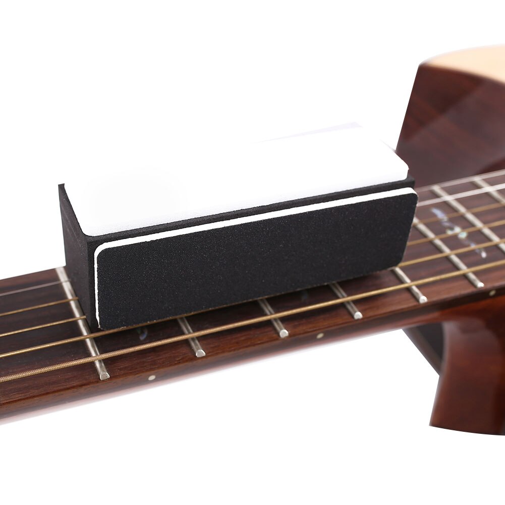 Gitarr bas hals slipverktyg gitarr band slipning polering utjämning fil block leveler med sandpapper gitarr delar tillbehör
