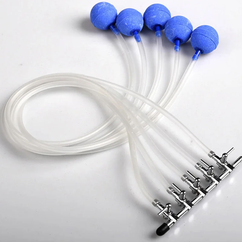 1-8 Way Stainless Steel Air Splitter Valve Aquarium Air Pump Flow Splitter Distributor Pump Valve Tap Lever Control Switch Valve