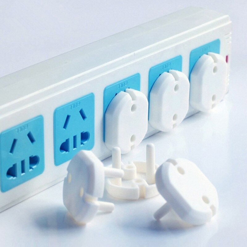 10pcs/lot Electric Anti Shock Plugs Protector Cover EU Power Socket Electrical Outlet Baby Kids Child Safety Guard Protection