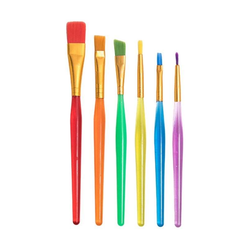 Juego de 48 Uds. De pincel para pintar piedras de roca, pincel plantillas de dibujo de Mandala, DXAB