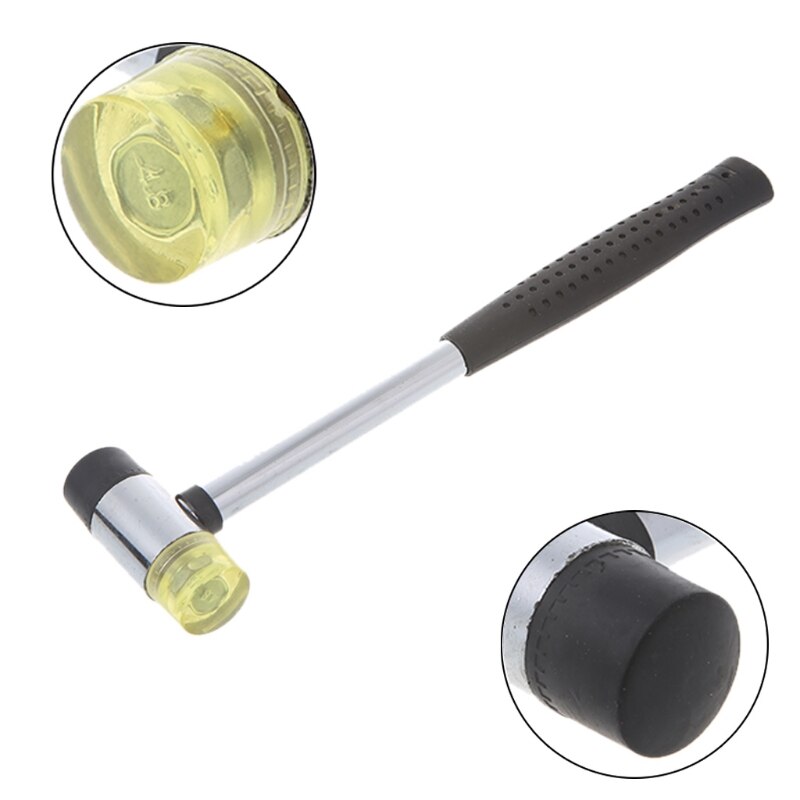 Martillo de trastes de goma para guitarra eléctrica, herramientas de repuesto para Luthier