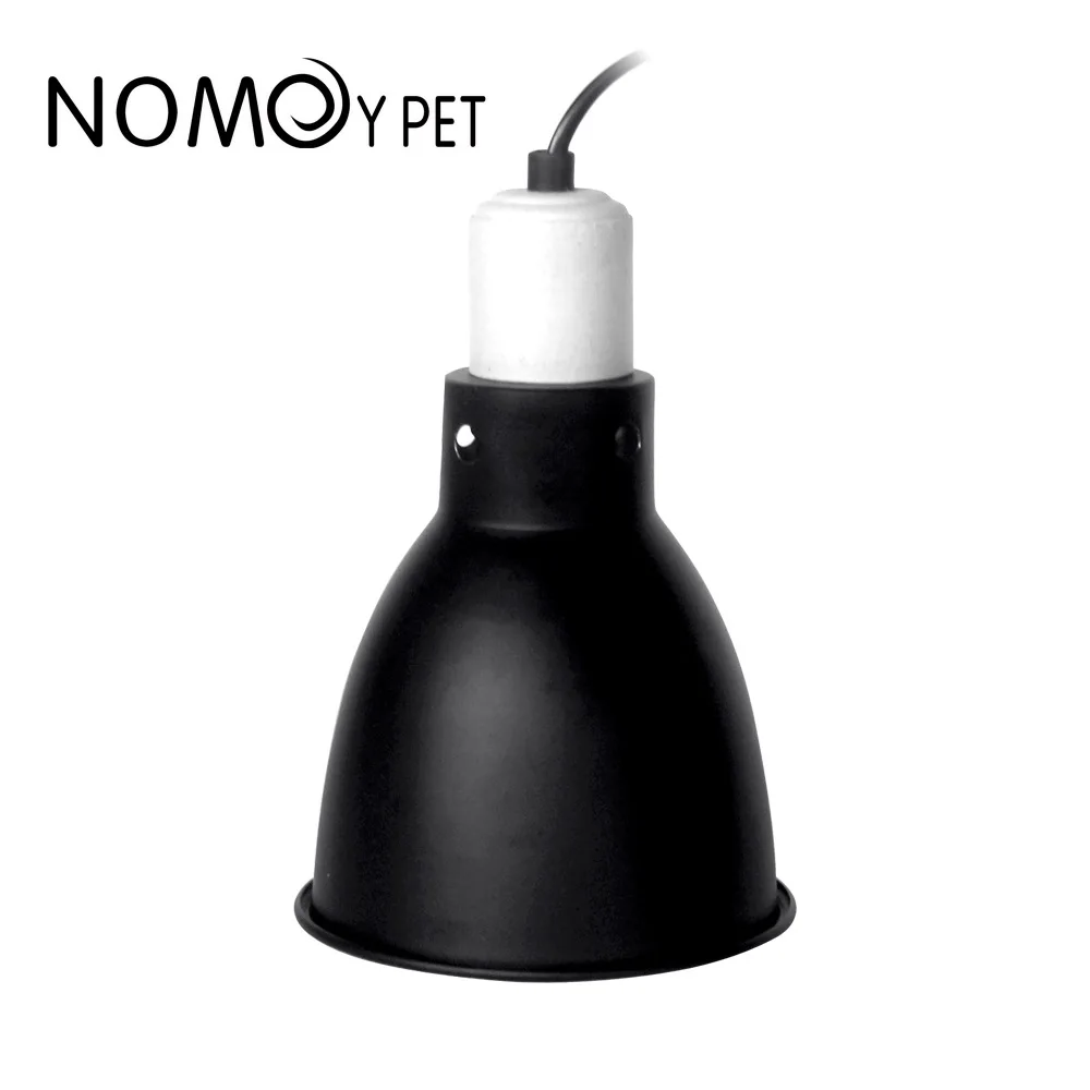 5.5 Inch Reptiel Diepe Koepel Lampenkap Slangen Hagedissen Gekko 'S Terrariums Licht Armatuur Reptiel Lamp Dop Optische Reflectie Cover