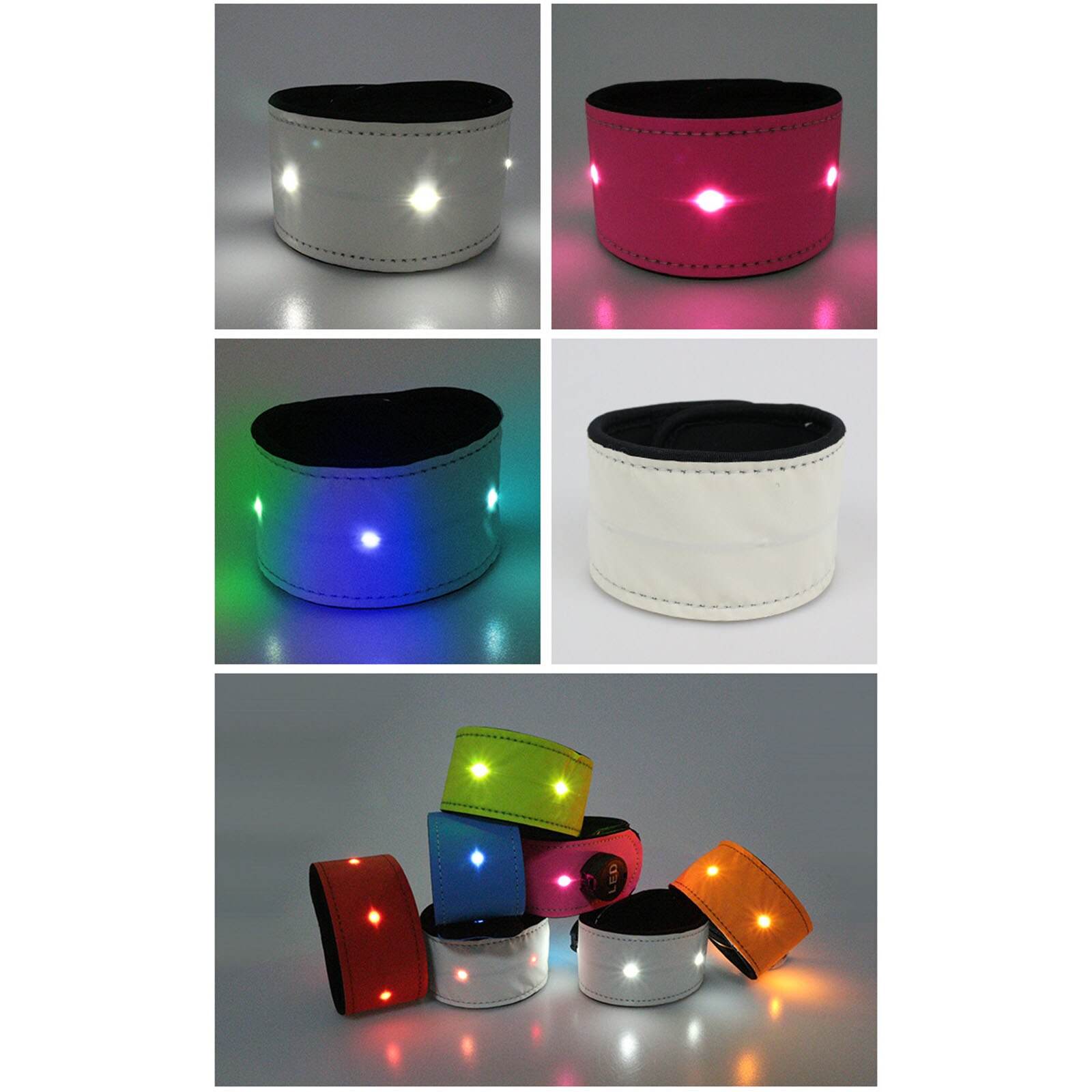 LED Lumineux Cheval Jambe Protection Ceinture Lumineuse Équipement Réfléchissant Jambe Cheville Sangle Marche De Nuit Équitation