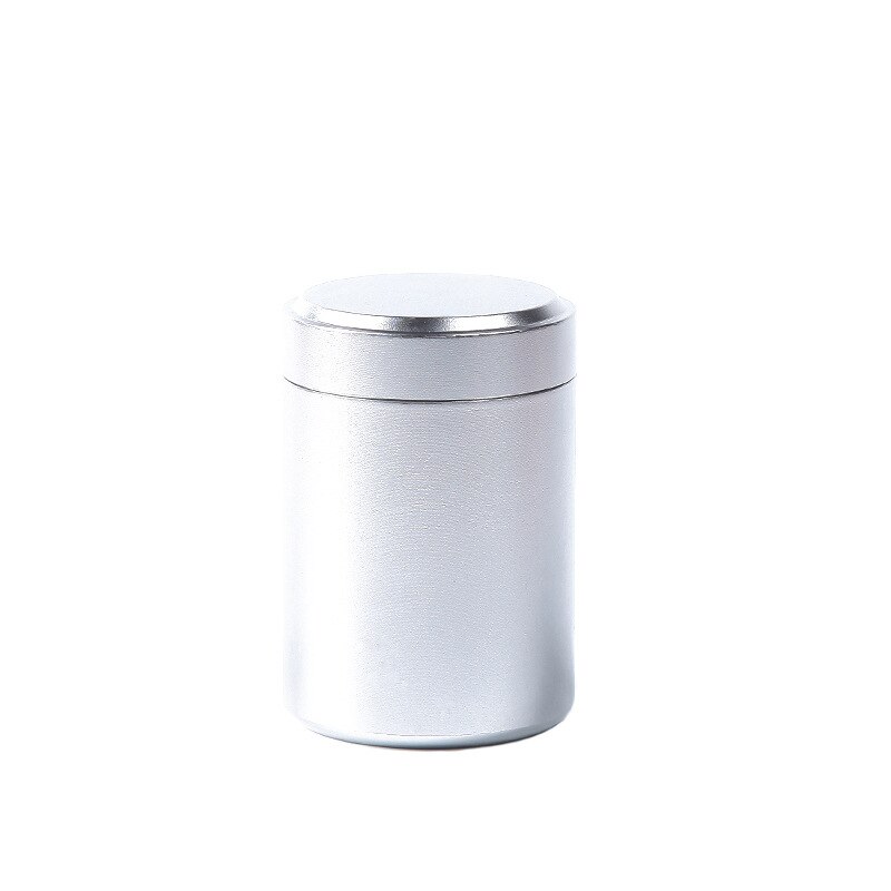 Premium fly aluminium lufttæt opbevaringsbeholder 1.3 tommer multi-brug vakuumforsegling bærbar opbevaringsbeholder 70ml: Hvid