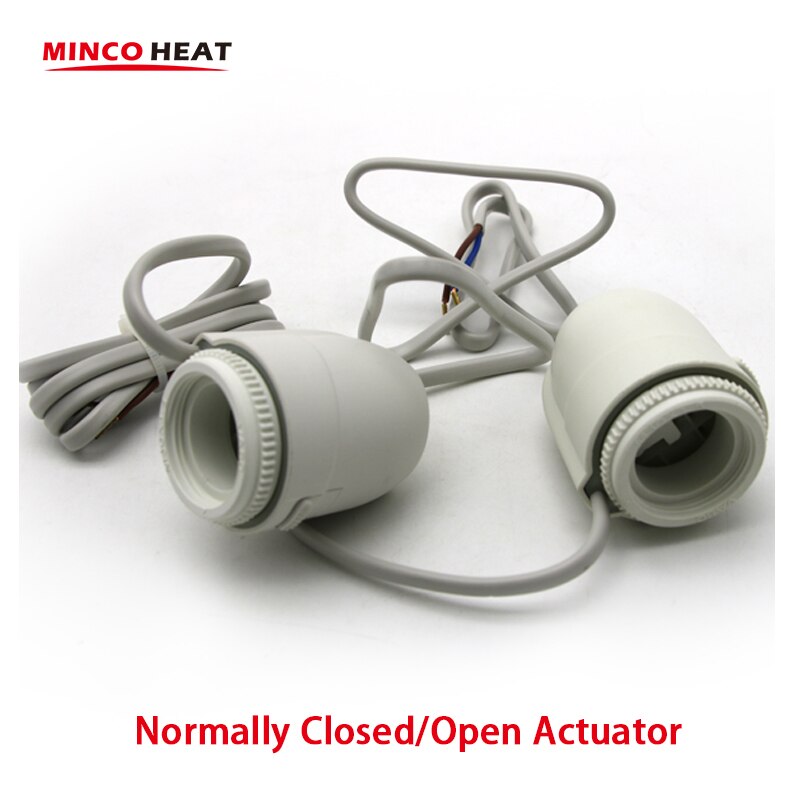 Floor Heating Water Separator Solenoid Valve Hydrothermal Electric Floor Heating Normally Closed/Open Actuator