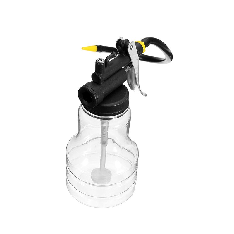 250ml Transparent High Pressure Pump Oiler Lubrication Oil Plastic Machine Can High Pressure Pump Oiler Grease Gun bottle