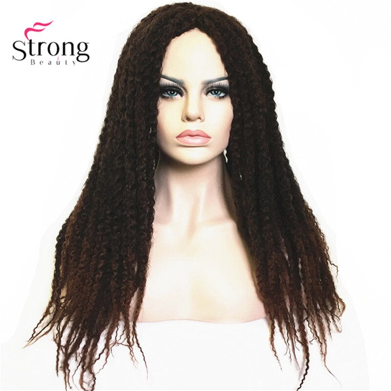 Long 28inch Braiding Hair Wig Box Braids Crochet Braids Hairstyles Wigs COLOUR CHOICES: Brown