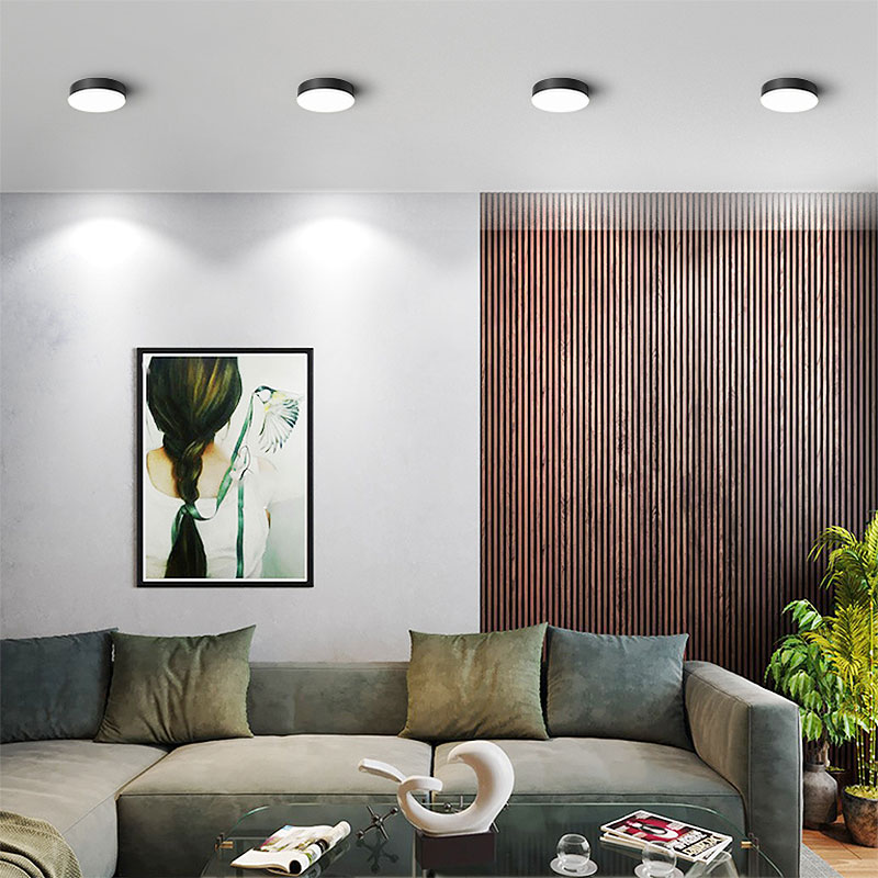 Led Downlights Surface Mounted Light Dimmable Lamp 220V 5W 7W 9W 12W 15W 18W Ceiling Spot Lighting Fixture for Home Kitchen