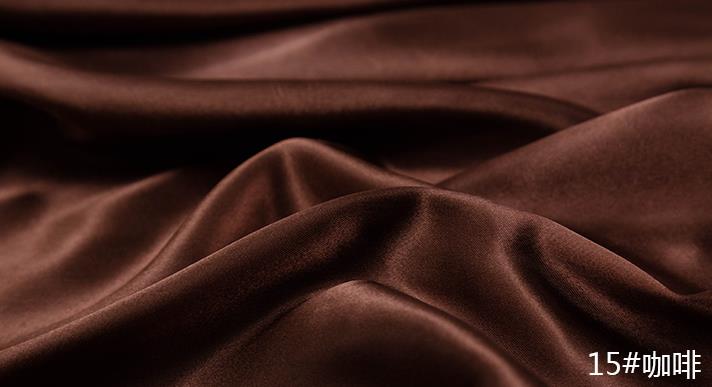 Tela de satén 100% poliéster por metros para coser vestidos, decoración para de boda, accesorios de tela para el hogar, T105: 15 / 50x150cm(0.5 meters
