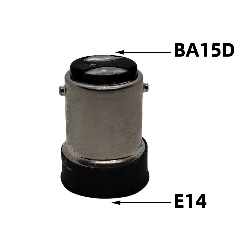 E10 e11 e12 e17 to E12 e11 e14eLight Socket adapter E10 to E12 Candelabra lamp holder converter,Install: PURPLE / 2G11