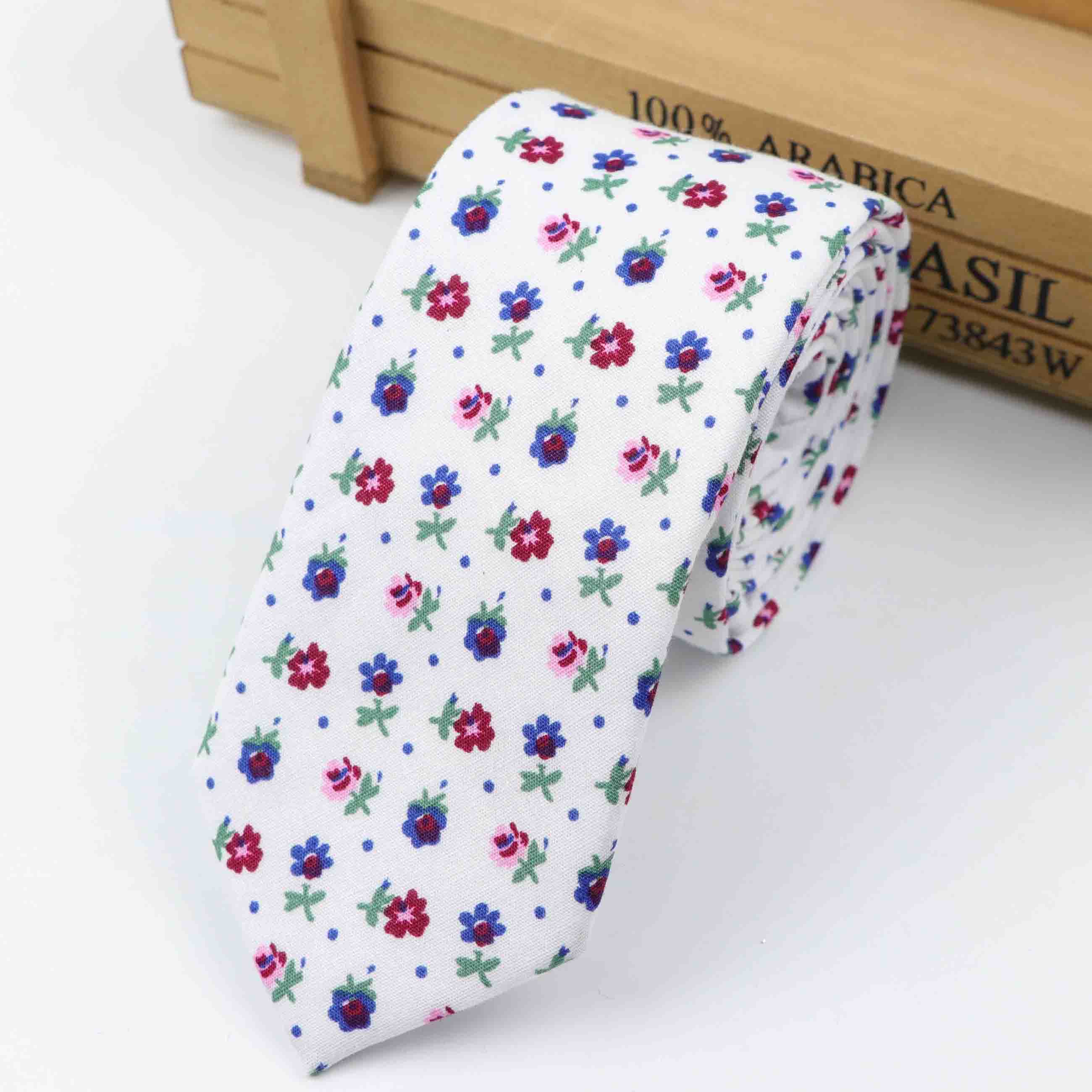 Tyyli solmio casual check keinotekoinen puuvilla kukka roes rusetti paisley skinny ties miesten pieni cravat: 16