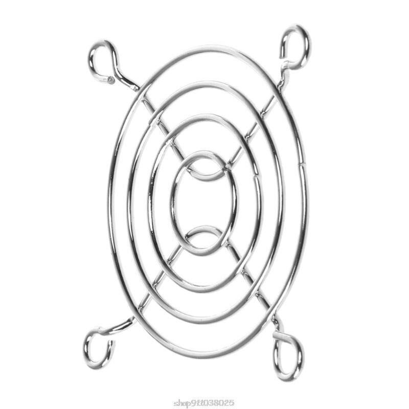 Fan Protection Net Grille 6cm Dia Iron Mesh Safety Grid For Computer Case Fans N09 20