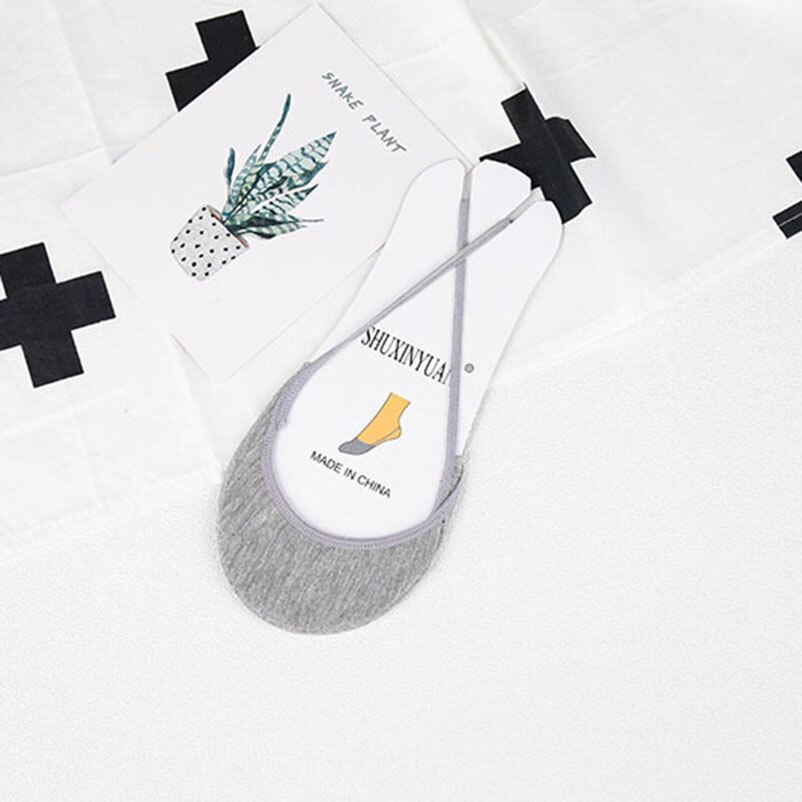 Zachte Katoen Slippers Vrouwelijke Kleurrijke Hoge Hakken Sokken Mode Vrouwen Ademend Boot Sokken Zomer Korte Onzichtbare Sok 5 Paren/partij: D