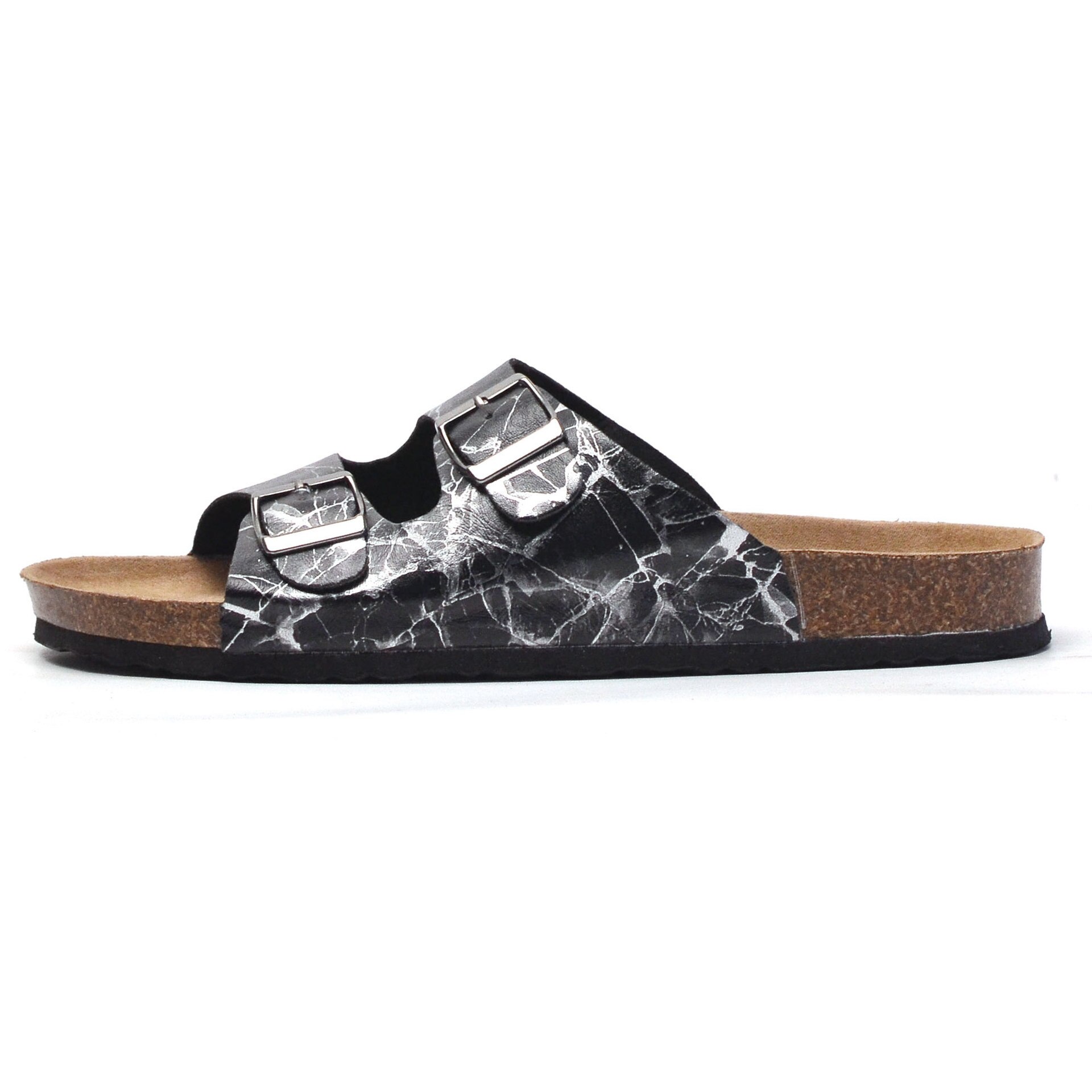 Whoholl män sommar strandskor fritid kork tofflor par flip flops bekväma skor unisex plus storlek 36-45