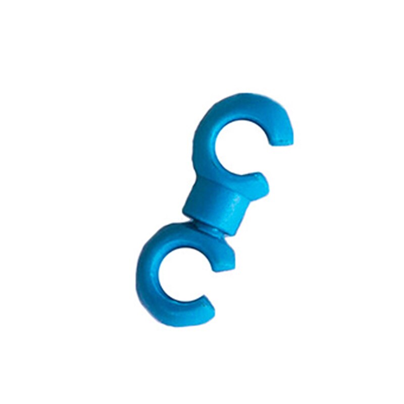20 pçs cabo de freio mtb s estilo clipes peças da bicicleta fivela mangueira guia da bicicleta cruz linha clipe cabos habitação peças da bicicleta: 20PCS Blue