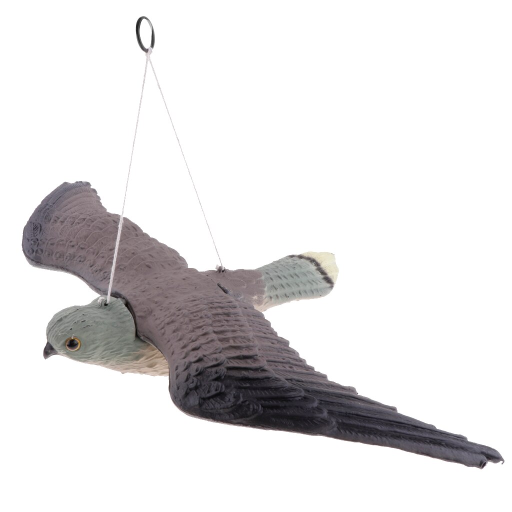 Falke Taubenschreck Vogelschreck 53cm, für dach Fenster und balkone zu