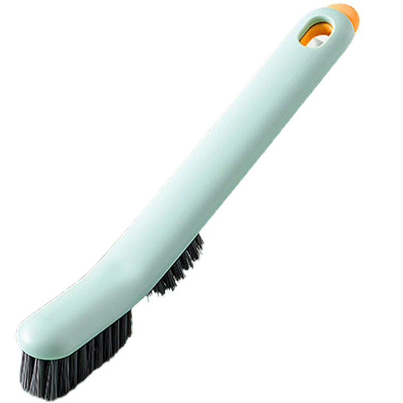 Spazzola per scarpe staccabile con doppia testina spazzola per pulizia multiuso strumenti per la pulizia domestica professionale PR vendita: Luce Verde