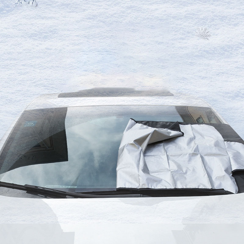 Auto Windschutzscheibe Abdeckung Vordere Abdeckung Anti Schnee Frost Sonnenschutz Staub Schutz Wärme Sonne Matte Auto Fenster Bildschirm Abdeckung