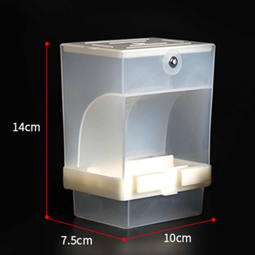1PC Automatic Birds Feeder Poultry Feeding Tool Fodder Food Container Splashproof Storage For Pigeon Parrot Chicken