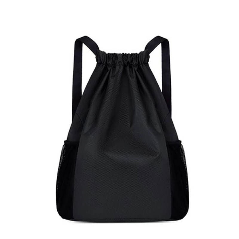 Sportrugzak met trekkoord String Bag Sackpack met grote capaciteit Gymzwemstrand voor dames en heren om dagelijks vast te houden: Blauw