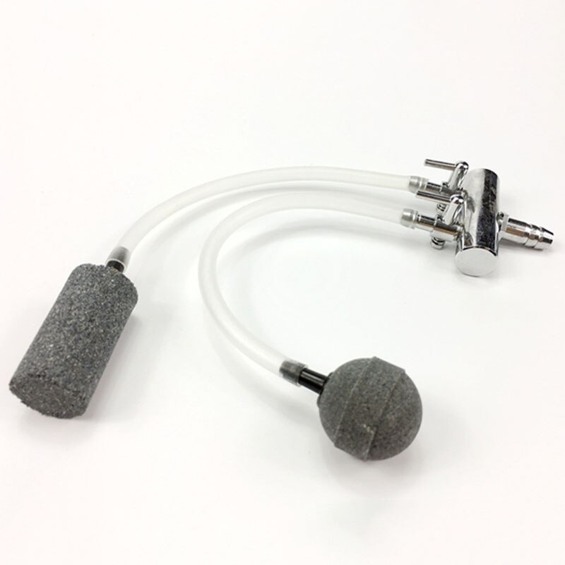 Fish Tank Air Distributor Stainless Steel Air Valve Connector Fish Tank Air Stop Valve Fish Tank Oxygen Distributor