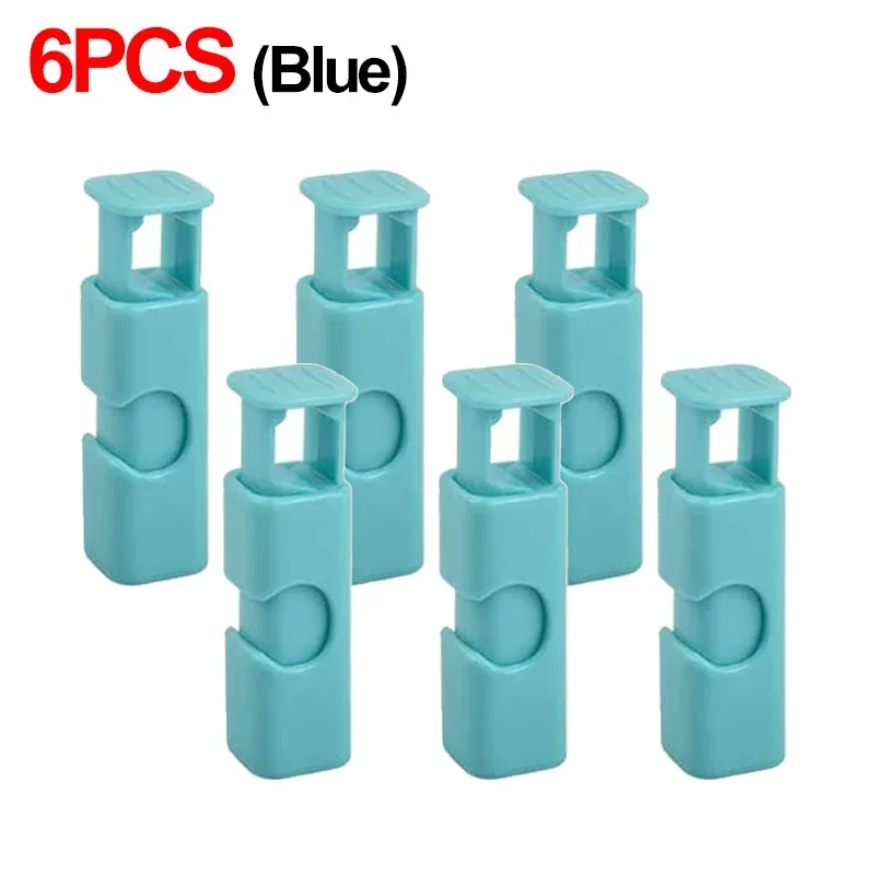 1-12 Stuks Knijpen Broodzak Clips Herbruikbare Verse Voedsel Afdichting Plastic Clips Snackzakjes Verzegelde Veerklem Thuis Keuken Opslag: Army Green