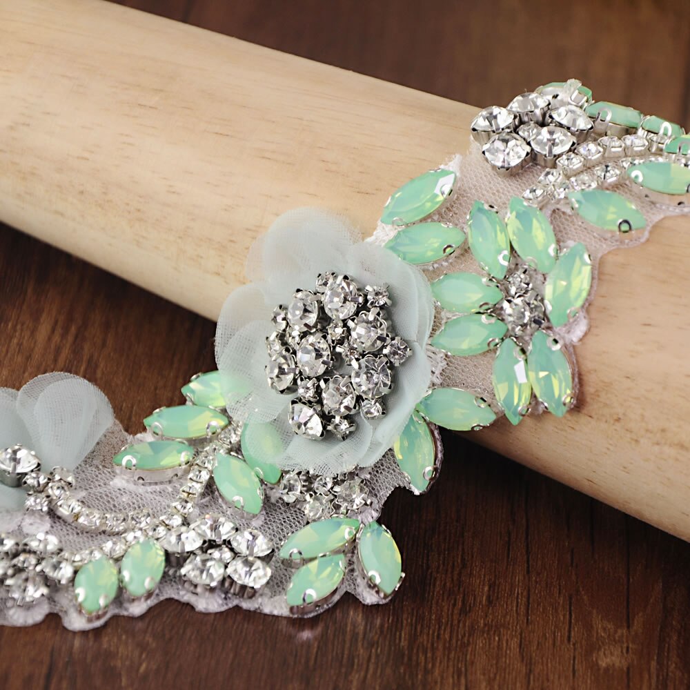Cinturón de novia OLOMLB, brillante correa de diamantes de imitación, cinturón de novia con diamantes dorados, cinturón de boda, cinturón con cristales, faja de boda, fajín de flores dorado B