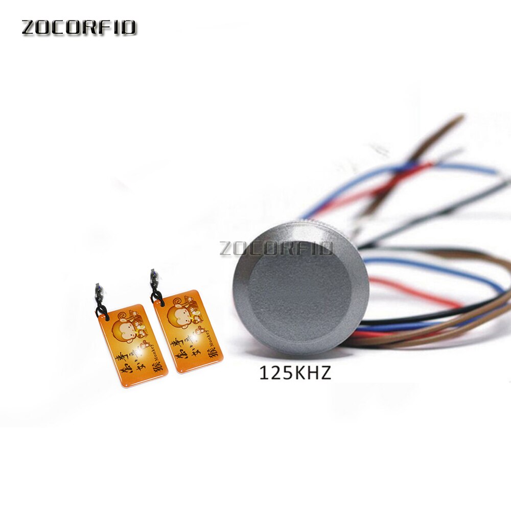 EM/NFC RFID Micro reader access waterproof IP65 mini card reader wg26 format output access control reader: 125KHZ