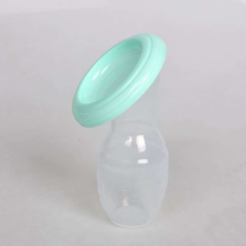 Silicone Baby Feeding Manual Breast Pump Partner Breast Collector Automatic Correction Breastmilk Breast Pump: B2