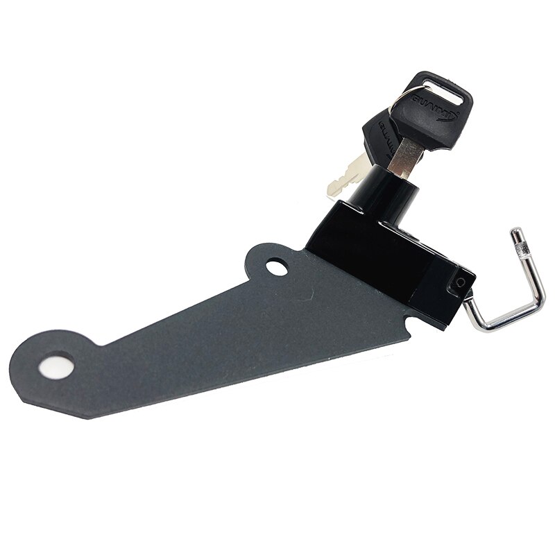 Cerradura para casco de motocicleta Kit de aluminio con 2 llaves para Kawasaki Z1000 , de Ninja 1000 NINJA1000 ninja1000