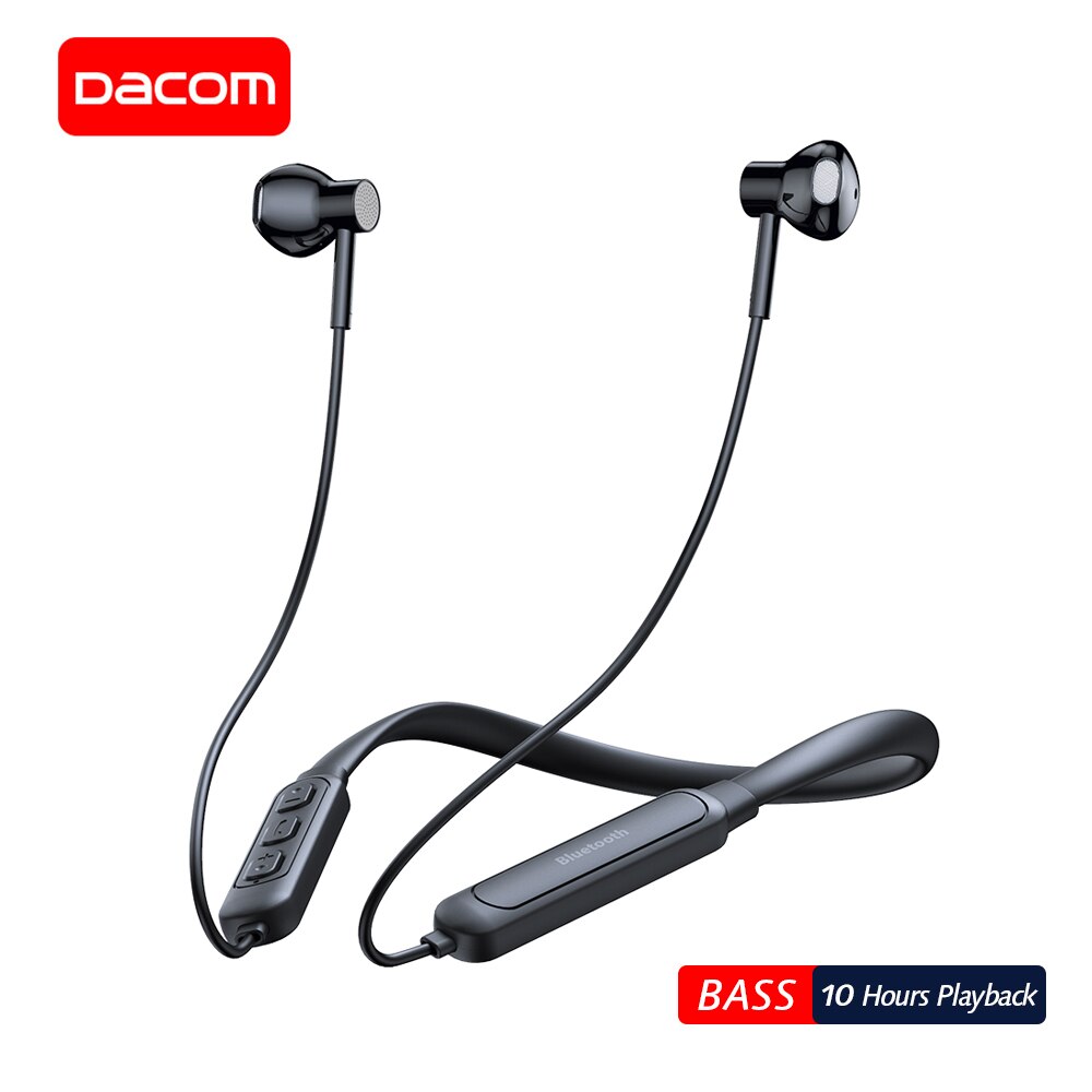 Dacom G03H Sport Bluetooth Hoofdtelefoon 5.0 Transpiratie Nekband Draadloze Oortelefoon 10H Afspelen Headset Voor Iphone Samsung Xiaomi