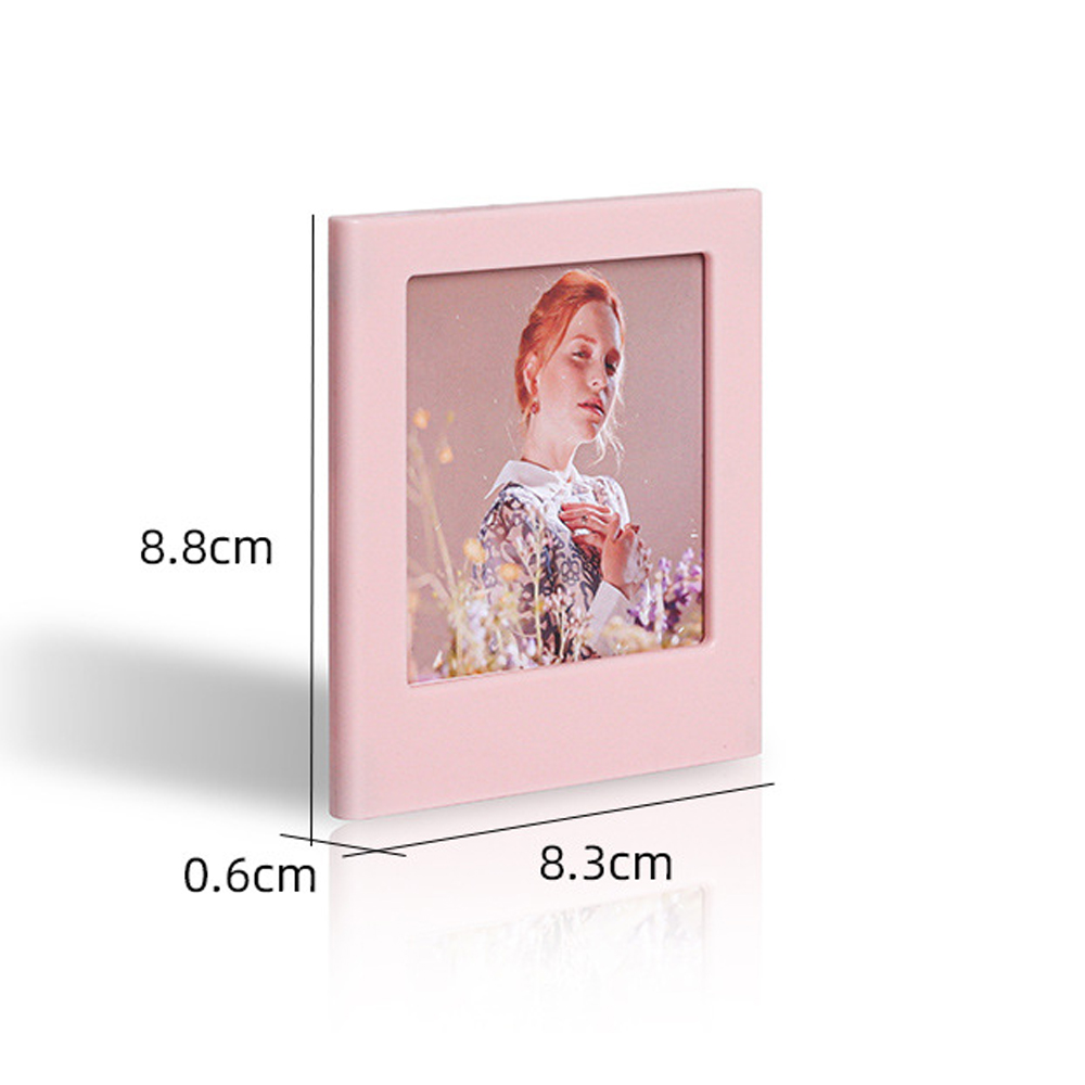 Magnetische Bilderrahmen für Fujifilm Instax Platz SQ1 SQ6 SQ10 SQ20 SP-3 Filmpapiere, doppelseitige Magnete Kühlschrank Bilderrahmen