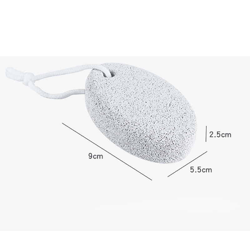 Piedra pómez Natural para pies, herramienta de masaje para el cuidado de los pies, limpieza de la piel dura y muerta, 1 ud.