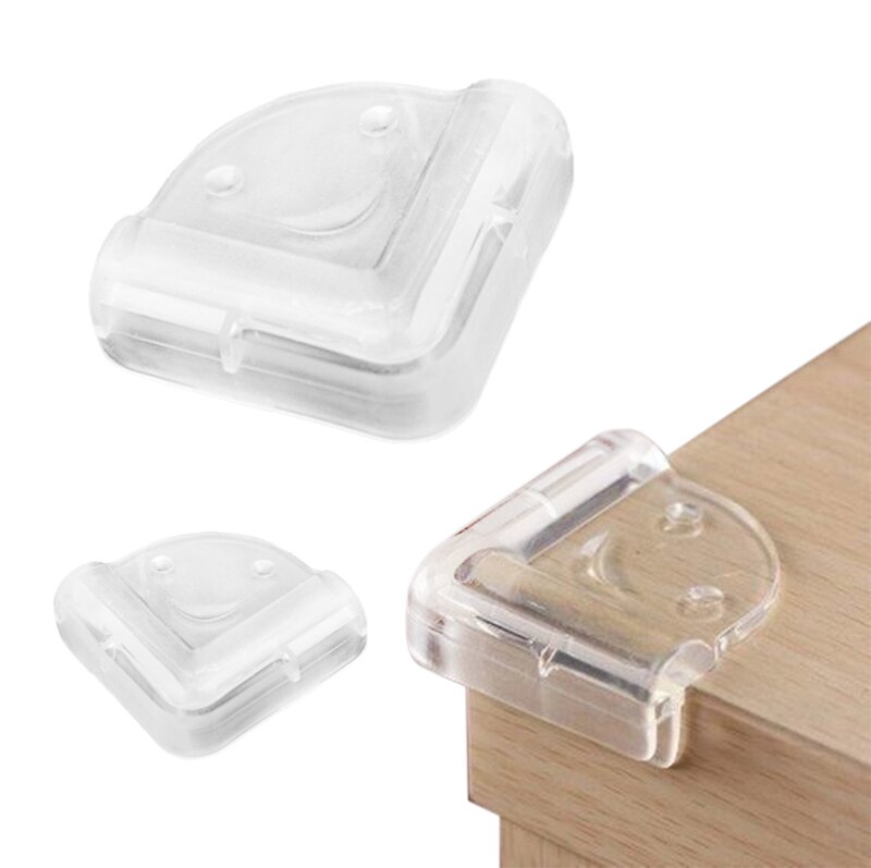 1/12Pcs Soft PVC Desk Table Guard Edge Child Safety Corner Protector Furniture Cover Safe Cushion With Double Side Adhesive Tape