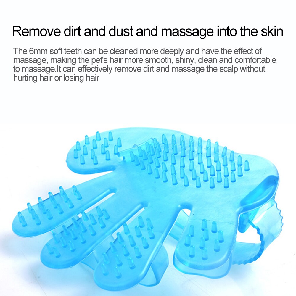 Pet Hond Schoonmaken Handschoenen Kat Honden Baden Massage Handschoenen Schoonheid Douche Handschoenen Kat Haar Grooming Hond Accessoires Pet Supplies