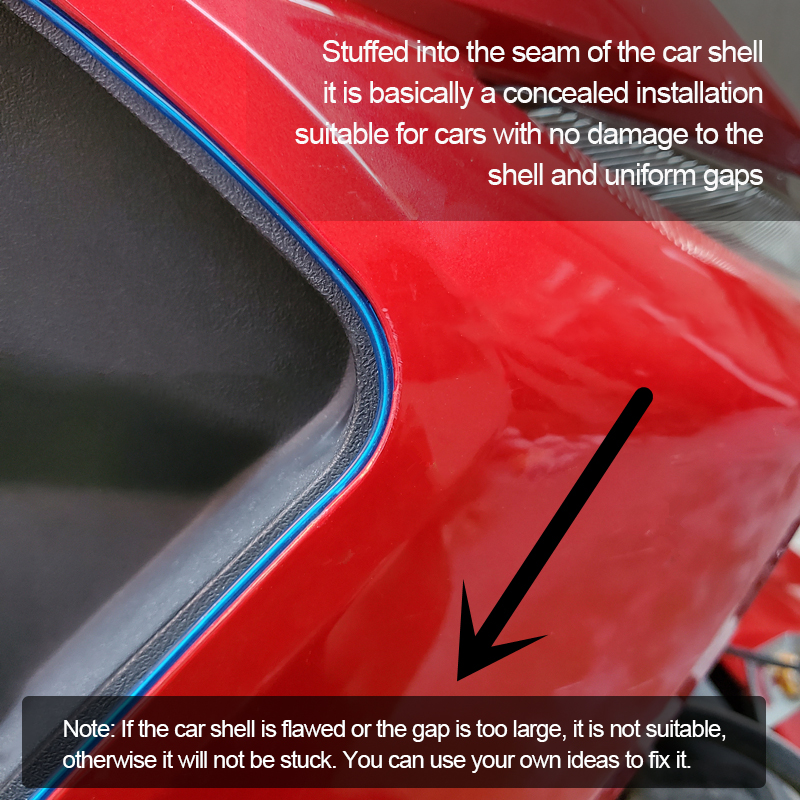 BLALION Motorrad dekorative Umgebungslampe, wasserdichtes Neonlicht, flexibel LED-Lichtstreifen mit Regler, 12 V, Atmosphärenlichter