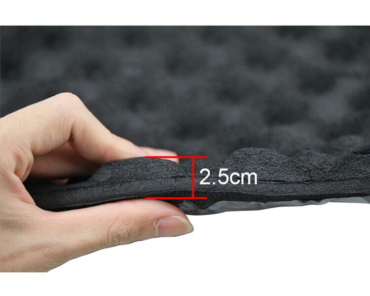 1Meter *0.2Meter Speaker Sound Absorbing Sound insulation Cotton Wave cotton flame retardant self-adhesive 1.8CM 2.5CM 4CM: 2.5CM thickness