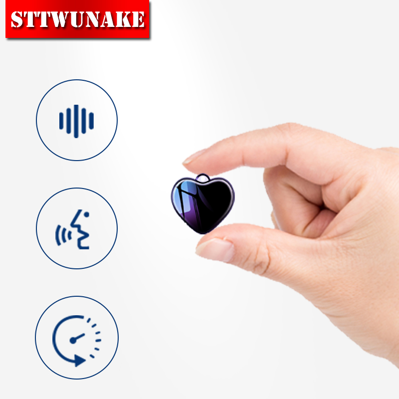 Mini Music Playbaack digitaal opnameapparaat geluid professionele dictafoon audio micro luisteren klein STTWUNAKE