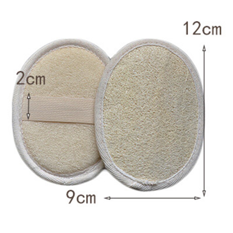 Natürliche Luffa Schwamm Badewanne Peeling Schlecht Handschuhe Handtuch Haut Rabatt Pad Männlichen Weibliche Gesichts Reinigung Pinsel Peeling Handschuhe