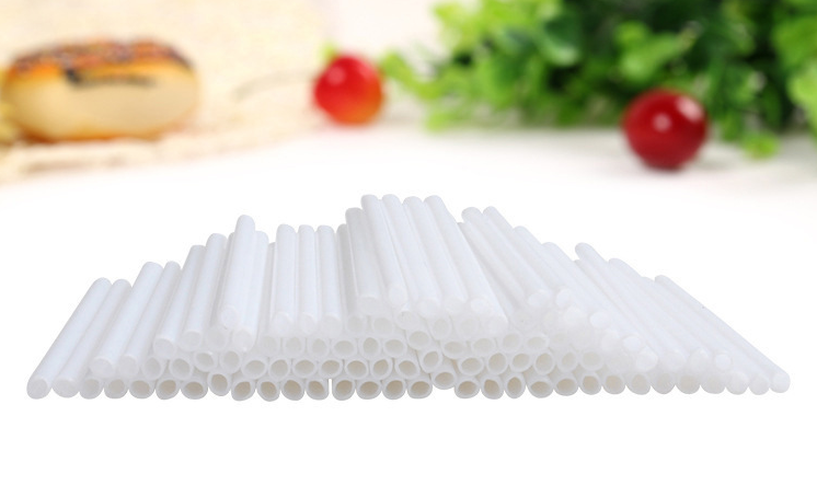 100 pcs/set Lollipop lolly sugar-loaf cake pop plastic stick 7cm length FDA certification WYQ