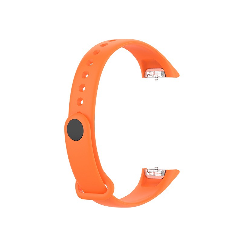 Silicone Sport Watch Band Strap Wrist Band Strap For Samsung Galaxy Fit SM-R370 Smart Bracelet Watch Strap Accessories: orange