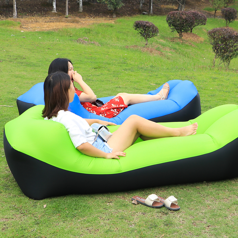 aufblasbare Liege Luft Sofa Tragbare Wasser nachweisen Anti-Luft Undicht Ideal Couch für Hinterhof sehen Strand Luft Couch