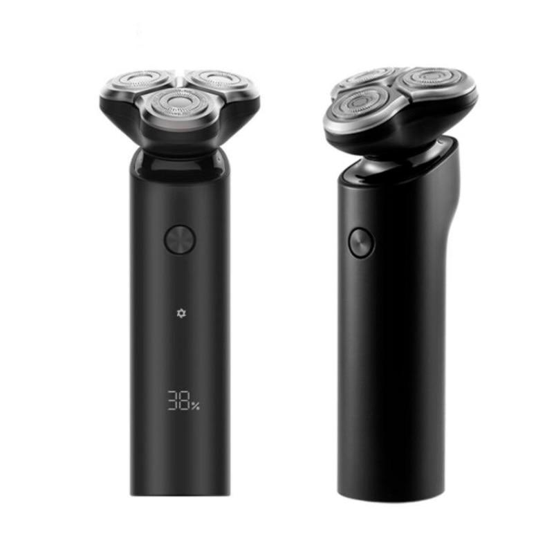 Xiaomi mijia elektrisk barbermaskin  s500 bærbar flex barberhøvel 3 hode tørr våtbarbering vaskbar skjeggtrimmer trimmer intelligent lavt støynivå