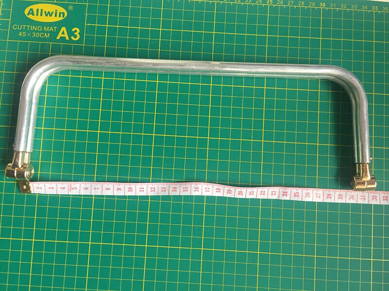 20cm 25cm 30cm Doctor Metal Bag Frame Metal Purse Frame Handbag Frames Square Bag Hardware DIY Bag Frame